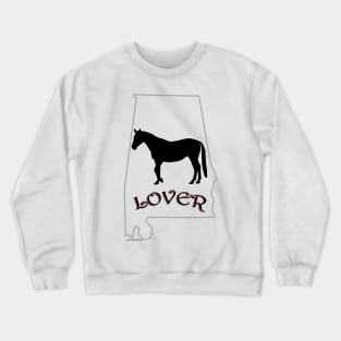 Alabama Horse Lover Gifts Crewneck Sweatshirt